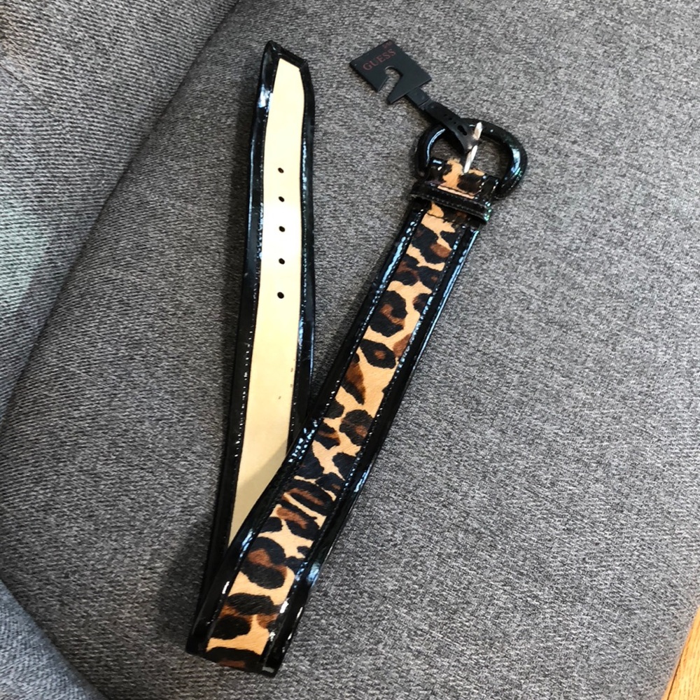 Brand new leopard print belt